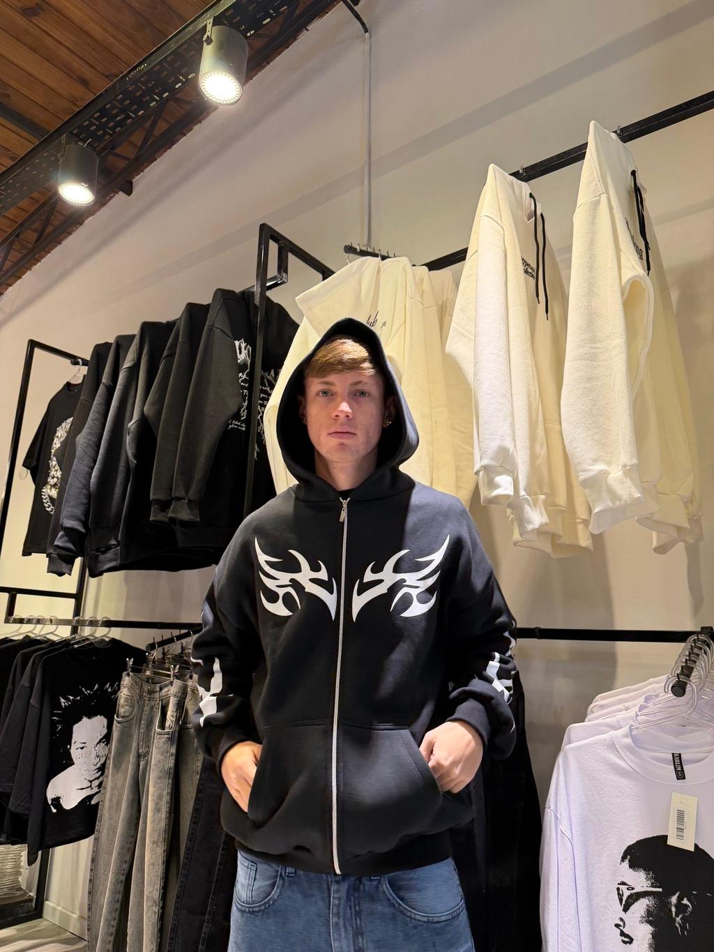 Campera tribal (NEGRO)
